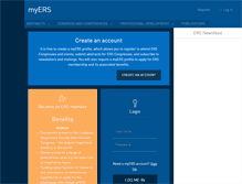 Tablet Screenshot of my.ersnet.org